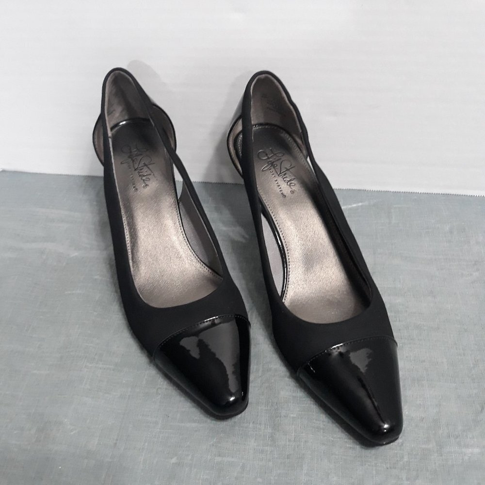 Life Stride Women's Black Heels